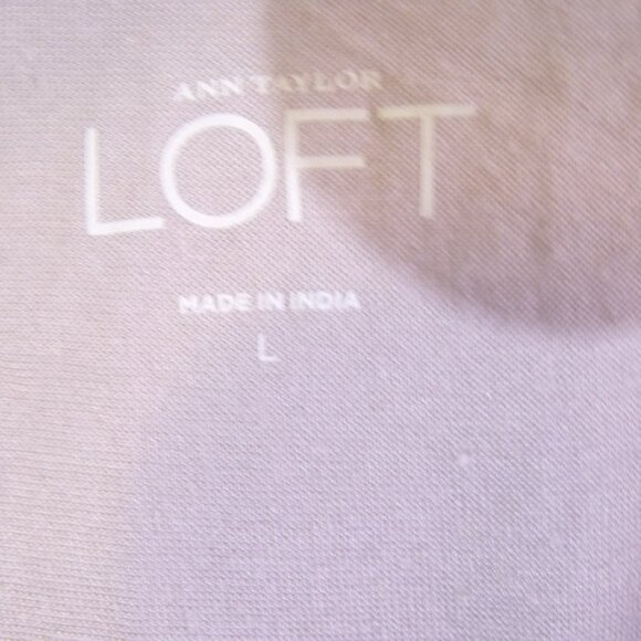 Ann Taylor Loft Tan Blush Sequin Top - Picture 5 of 6